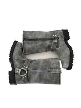 Motorcycle Boots Men 8 Ride Tec Leather